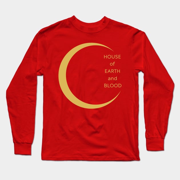 house of earth and blood Long Sleeve T-Shirt by pogginc